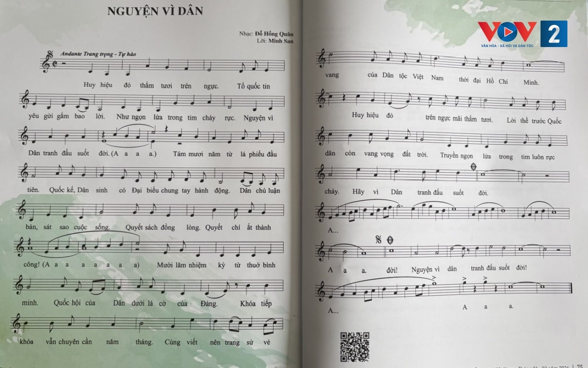 Nguyện vì dân - Khúc ca từ trái tim người đại biểu