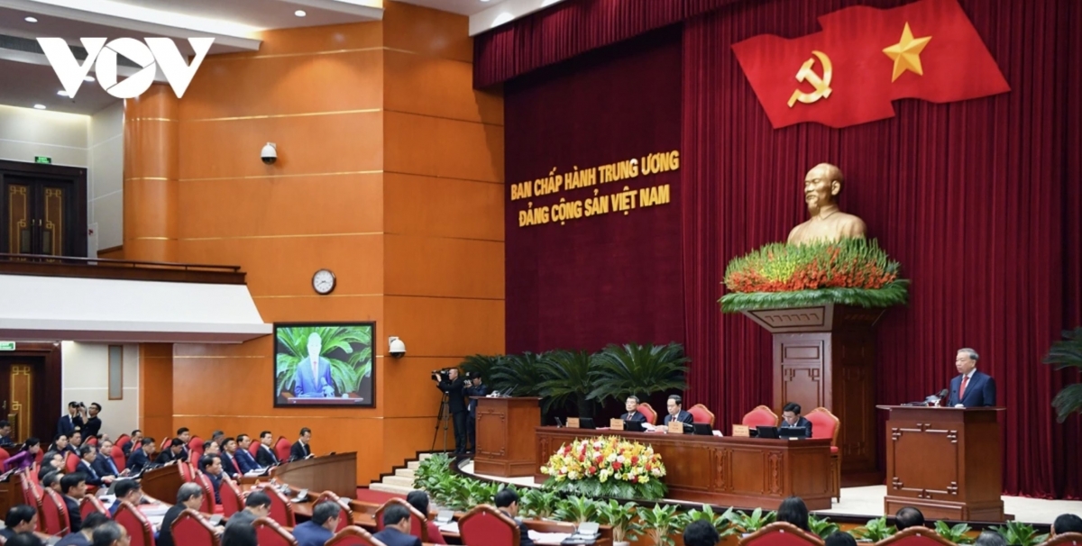 second plenum of 14th party central committee formally opens in hanoi picture 3