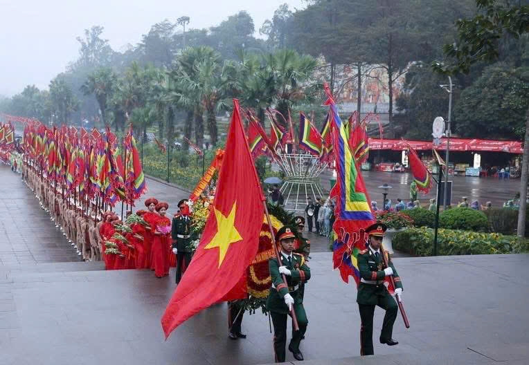 phu tho huy dong 1.000 can bo, chien sy bao dam an ninh dip gio to hung vuong 2026 hinh anh 2