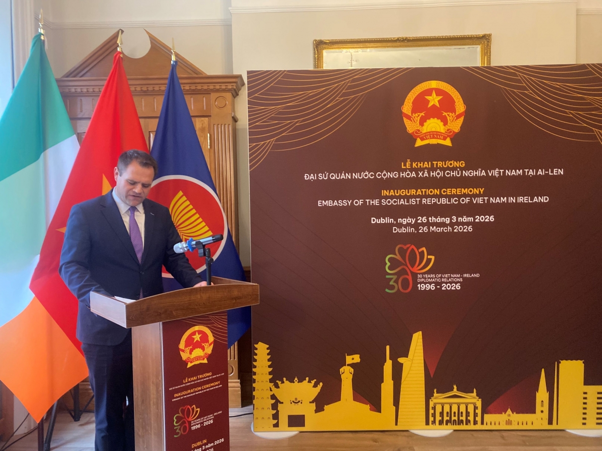 le khai truong Dai su quan viet nam tai ireland hinh anh 3