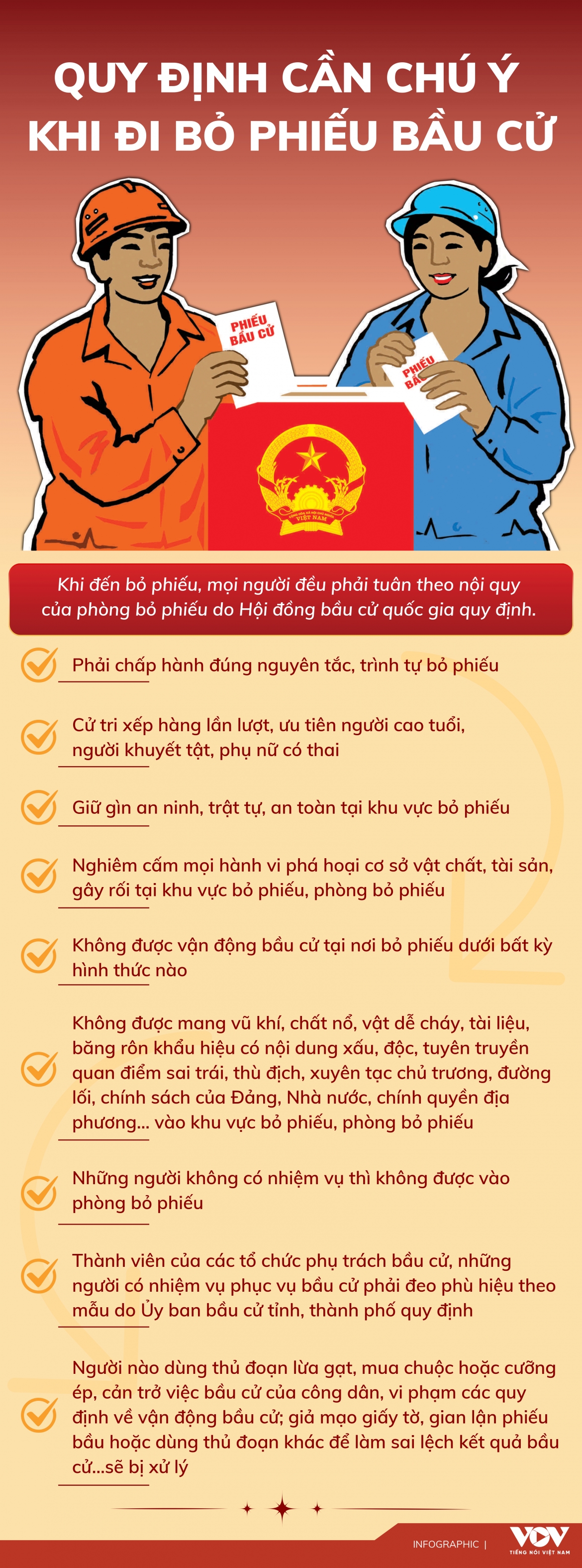 quy dinh can chu y khi di bo phieu bau cu hinh anh 1