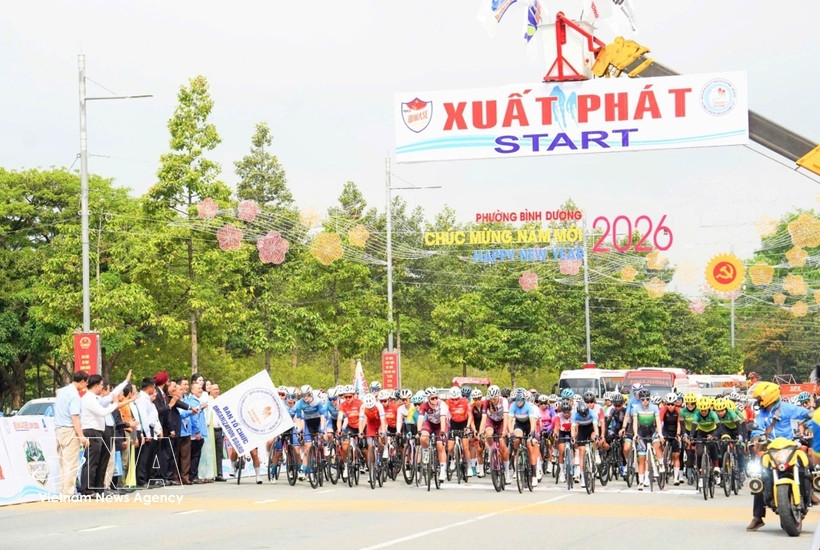 int l women s cycling tournaments kick off in ho chi minh city picture 1