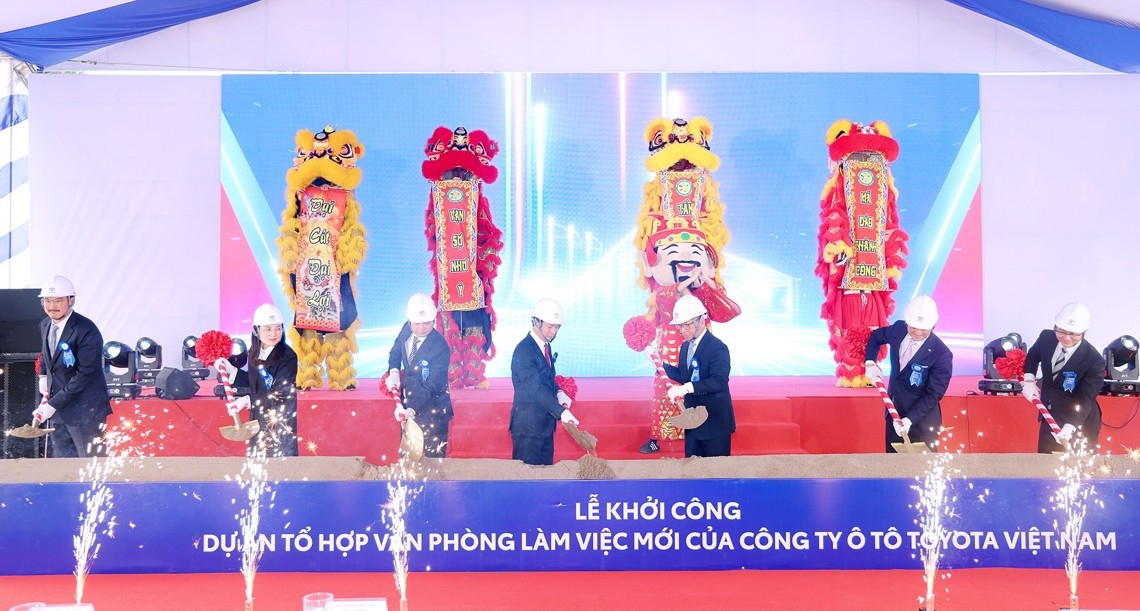 Toyota Việt Nam khởi công Dự án Tổ hợp văn phòng làm việc mới tại Phú Thọ