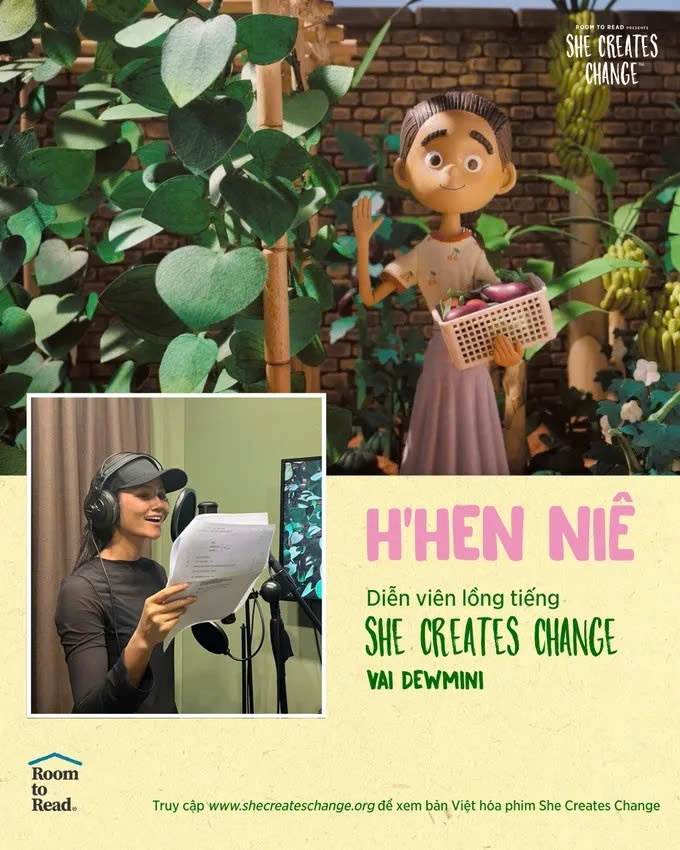 miss h hen nie dubs animated film she creates change picture 1