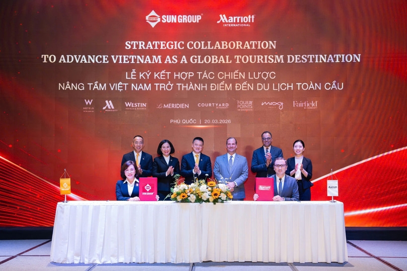 sun group, marriott international enter strategic partnership picture 1