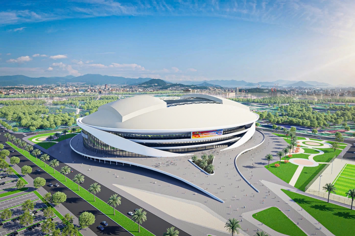 san van dong 60.000 cho lon thu 2 viet nam tai hung yen dang thi cong den dau hinh anh 9