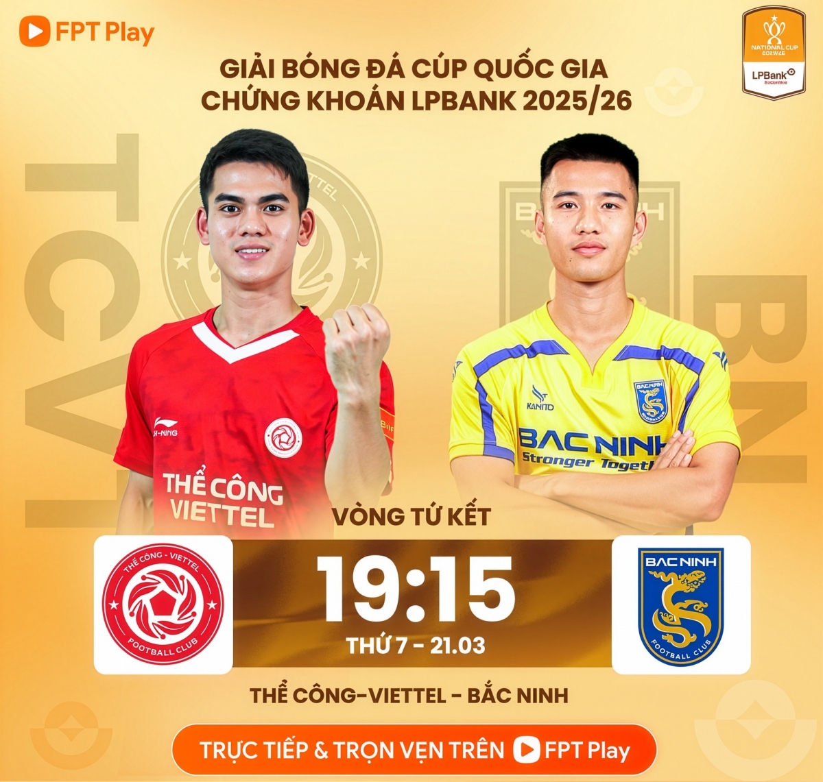 truc tiep the cong viettel vs bac ninh tu ket cup quoc gia 2025 2026 hinh anh 2