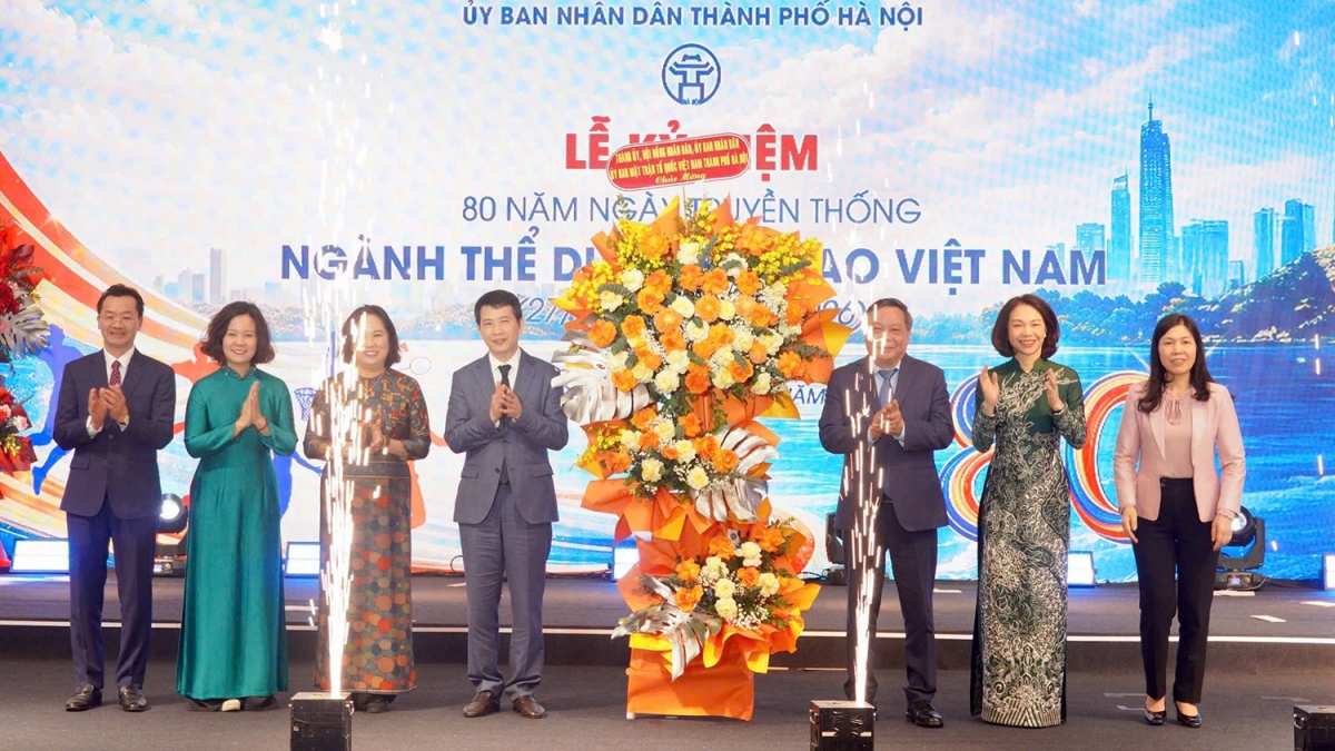 ha noi ky niem 80 nam ngay truyen thong nganh the duc the thao viet nam hinh anh 1