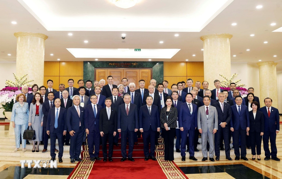 tong bi thu to lam tiep lanh dao mot so tap doan quoc te hinh anh 3