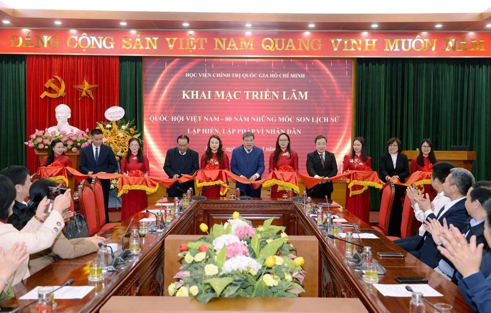 “Quốc hội - 80 năm những mốc son lịch sử lập hiến, lập pháp vì nhân dân"