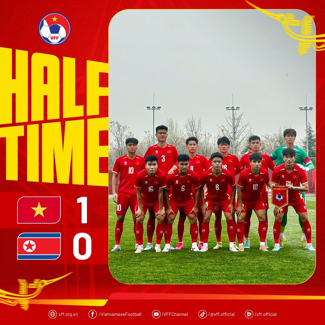 ket qua u23 viet nam 1-1 u23 trieu tien no luc cam hoa doi bong dang cap hinh anh 6