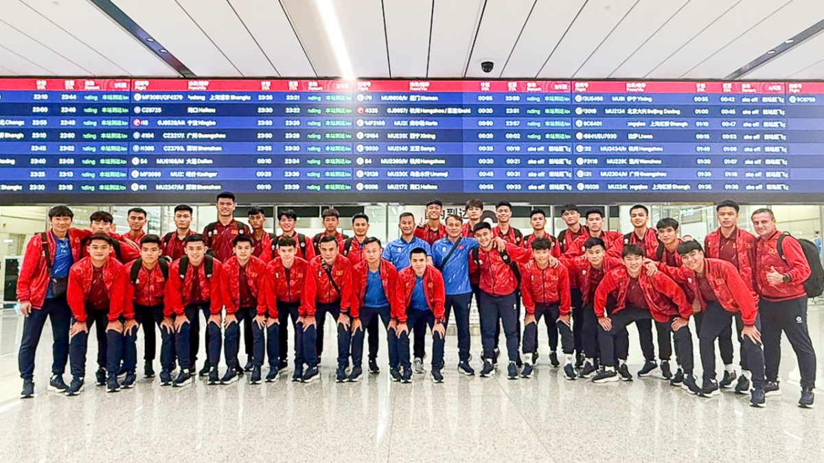 u23 viet nam co buoc dau tien trong hanh trinh du giai dau tai trung quoc hinh anh 1