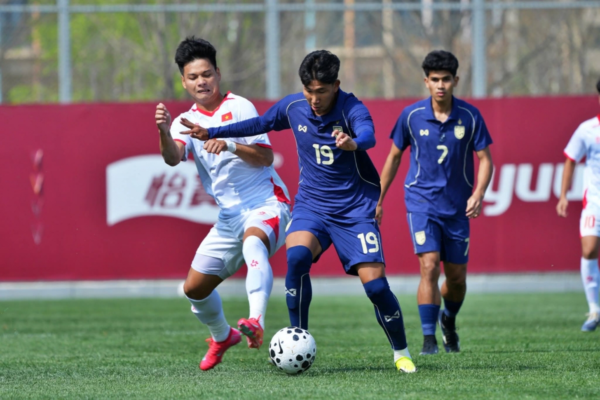 u23 thai lan rong cua vo dich cfa team china 2026, u23 viet nam gap kho hinh anh 1