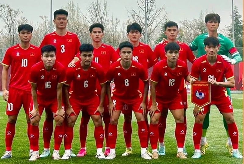 vietnam u23 draw 1-1 with dpr korea in cfa team china opener picture 1