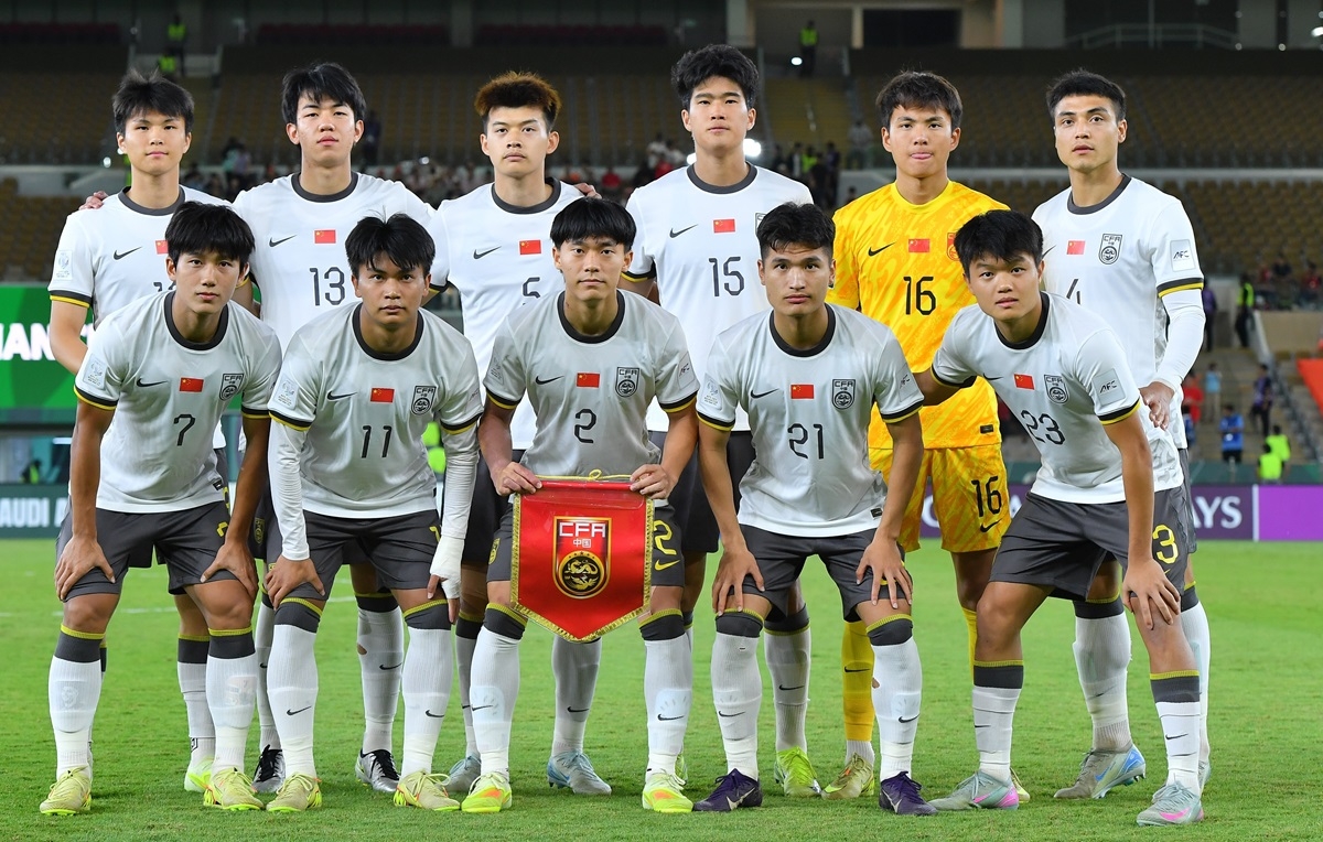u23 trung quoc trieu tap dan cau thu a quan u23 chau A dau u23 viet nam hinh anh 1