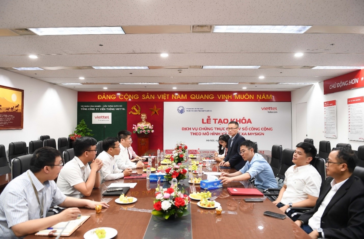 le tao khoa chung thu so mysign, cung co nen tang tin cay cho giao dich so hinh anh 1