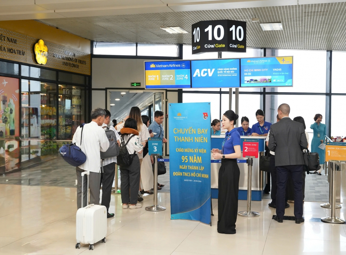 khi tiep vien hang khong khoac ao Doan hanh trinh dac biet tren bau troi viet nam hinh anh 6