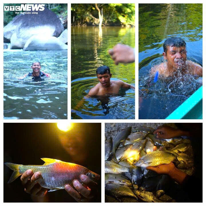 nguoc dong song krong no san loai ca quy hiem o lam Dong cung ba con k ho hinh anh 7