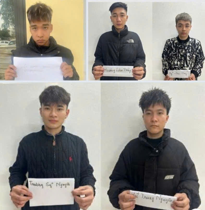 khoi to 6 doi tuong gay roi trat tu cong cong tai ninh binh hinh anh 1