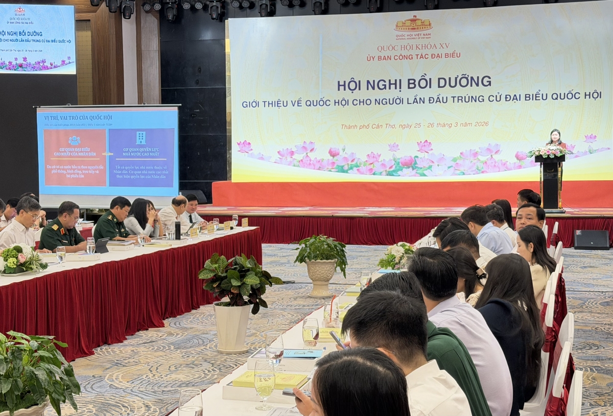 Giới thiệu về Quốc hội cho người lần đầu trúng cử đại biểu Quốc hội