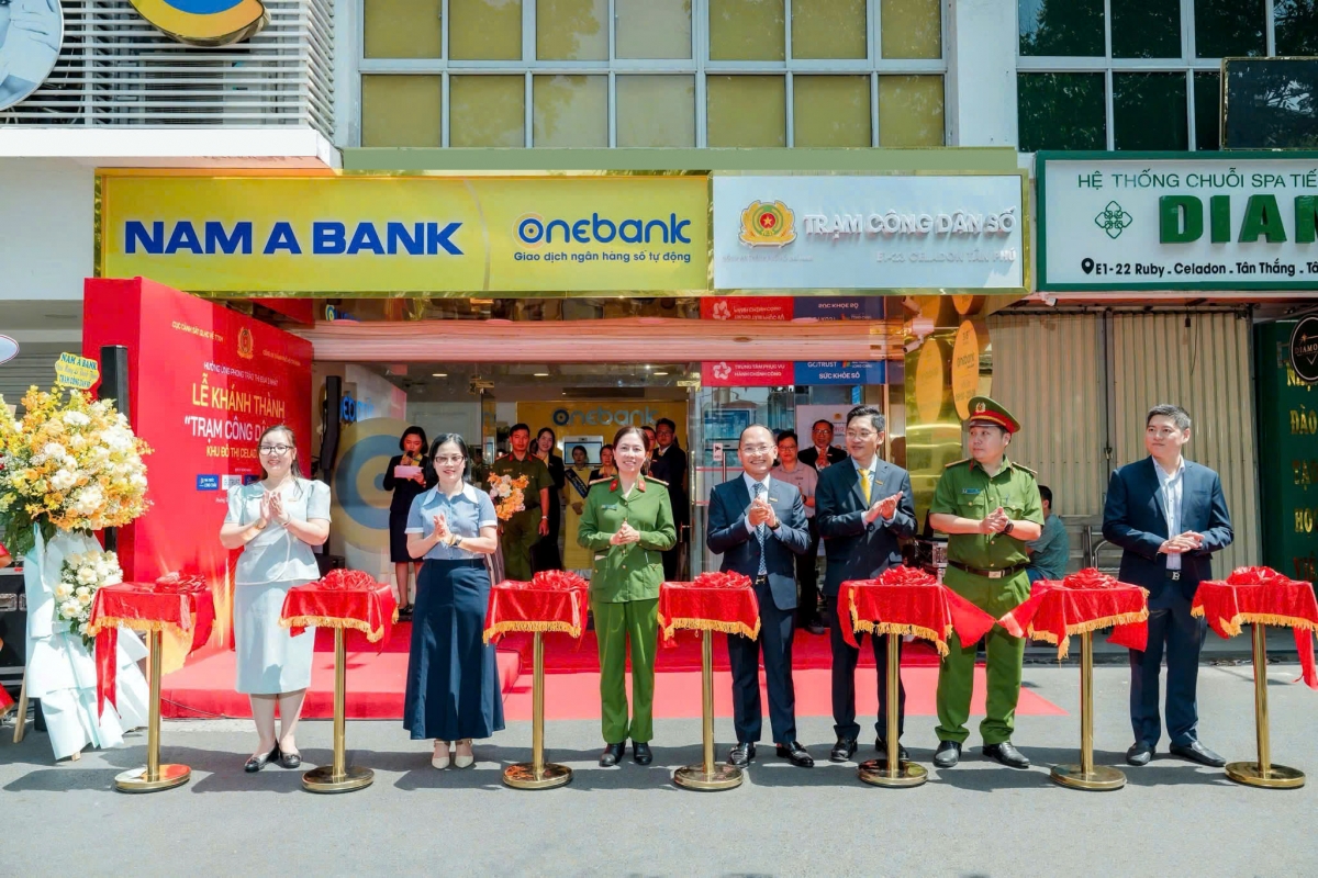 nam a bank tien phong trien khai tram cong dan so hinh anh 1