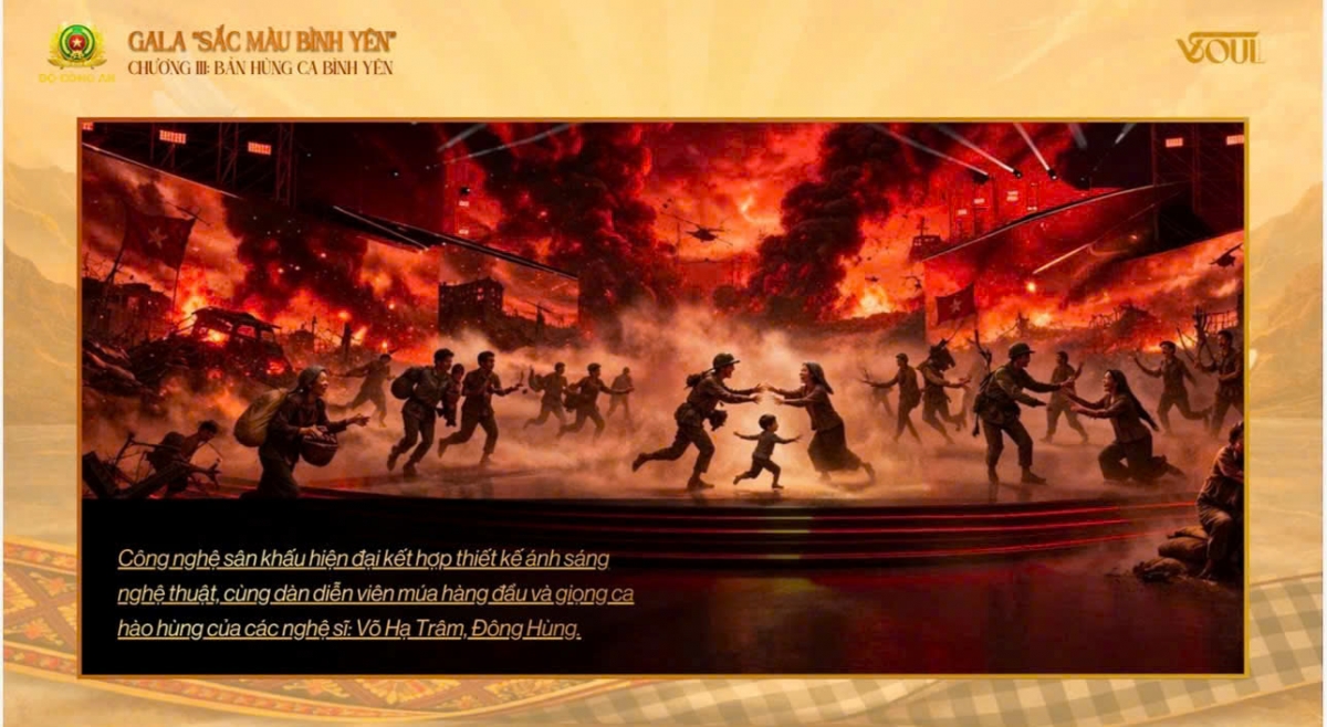 bo cong an to chuc gala to quoc binh yen tai Da nang hinh anh 5