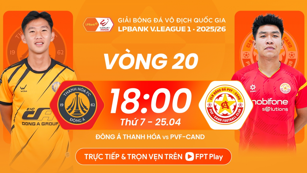 V-League 2025/2026 hôm nay 25/4: Thanh Hóa và Nam Định gặp thử thách