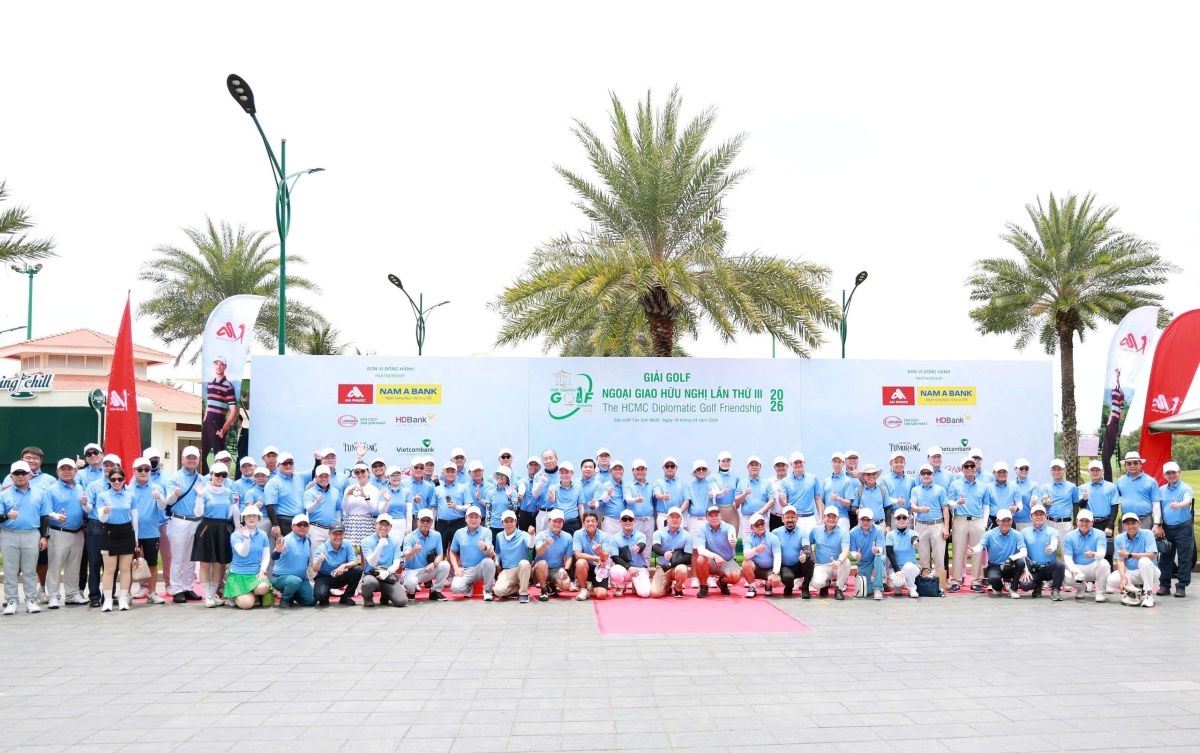 tp.hcm thuc day ngoai giao the thao qua giai golf huu nghi hinh anh 1