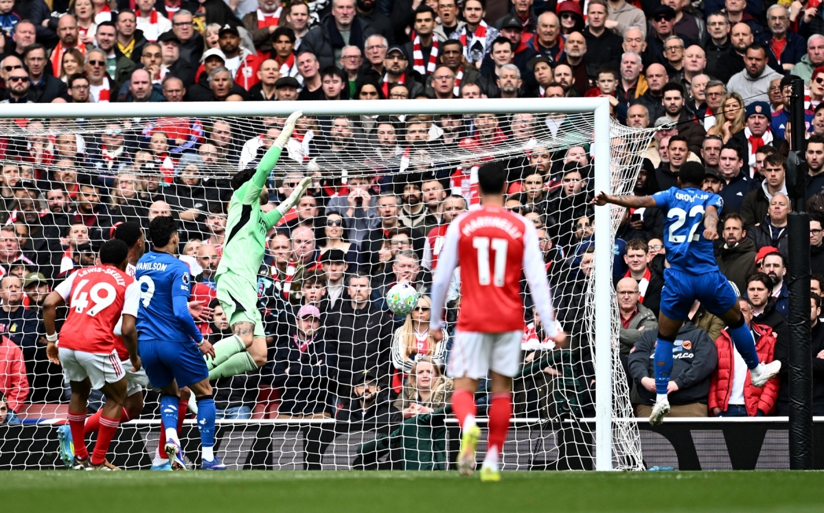 truc tiep arsenal 1-2 bournemouth Doi khach tai lap the dan ban hinh anh 8