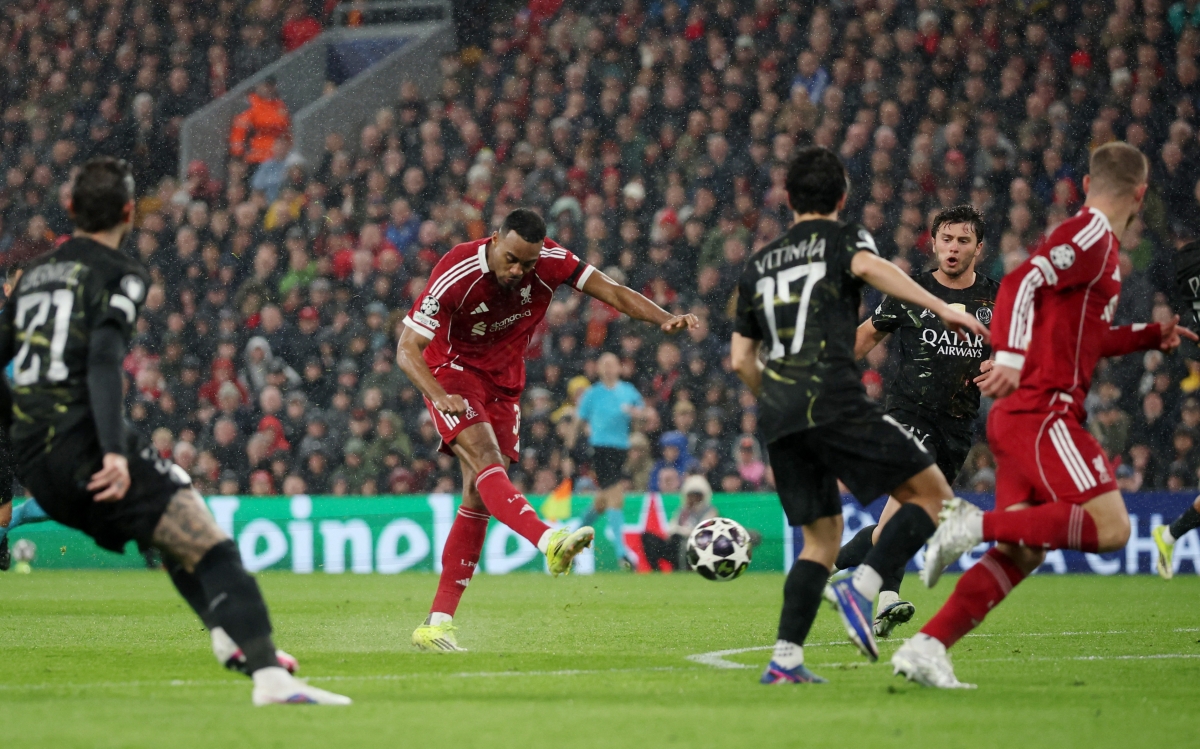 ket qua cup c1 chau Au dembele lap cu dup, psg thang thuyet phuc liverpool hinh anh 14