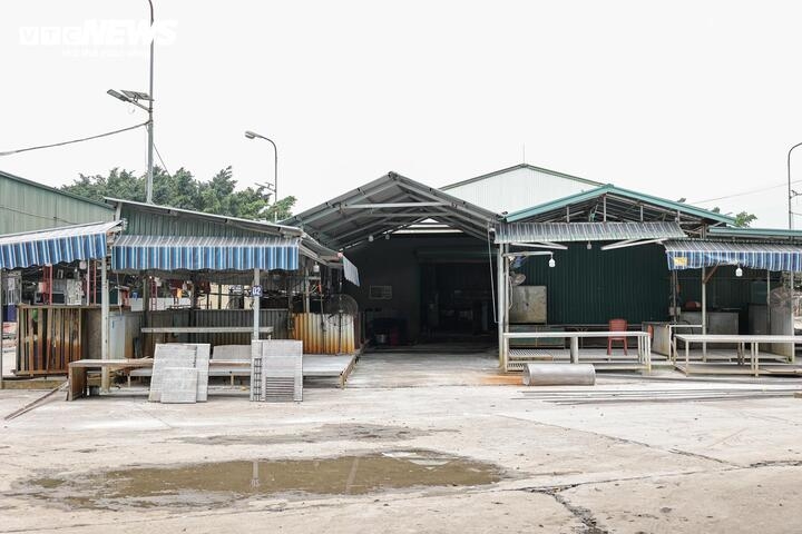 can canh lo mo tuon gan 300 tan lon benh vao truong hoc, cho dau moi o ha noi hinh anh 2