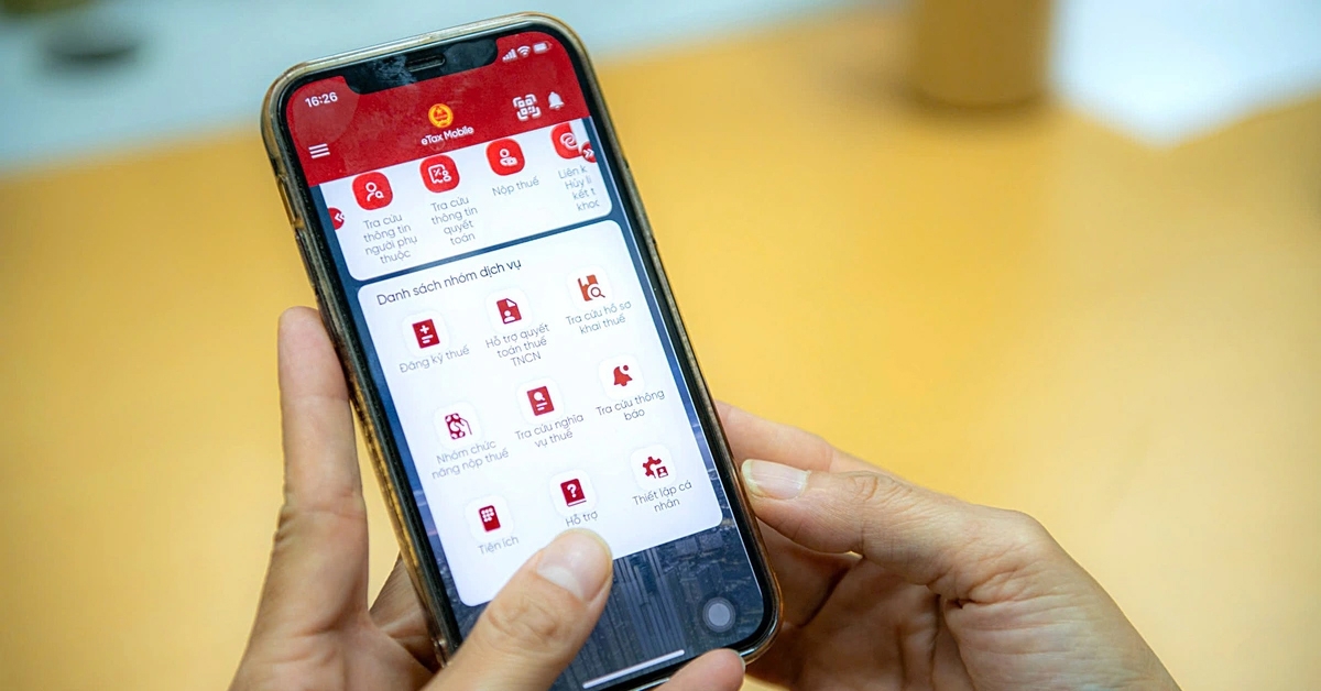 khong dang nhap duoc etax mobile gay gian doan nop thue, khac phuc the nao hinh anh 2