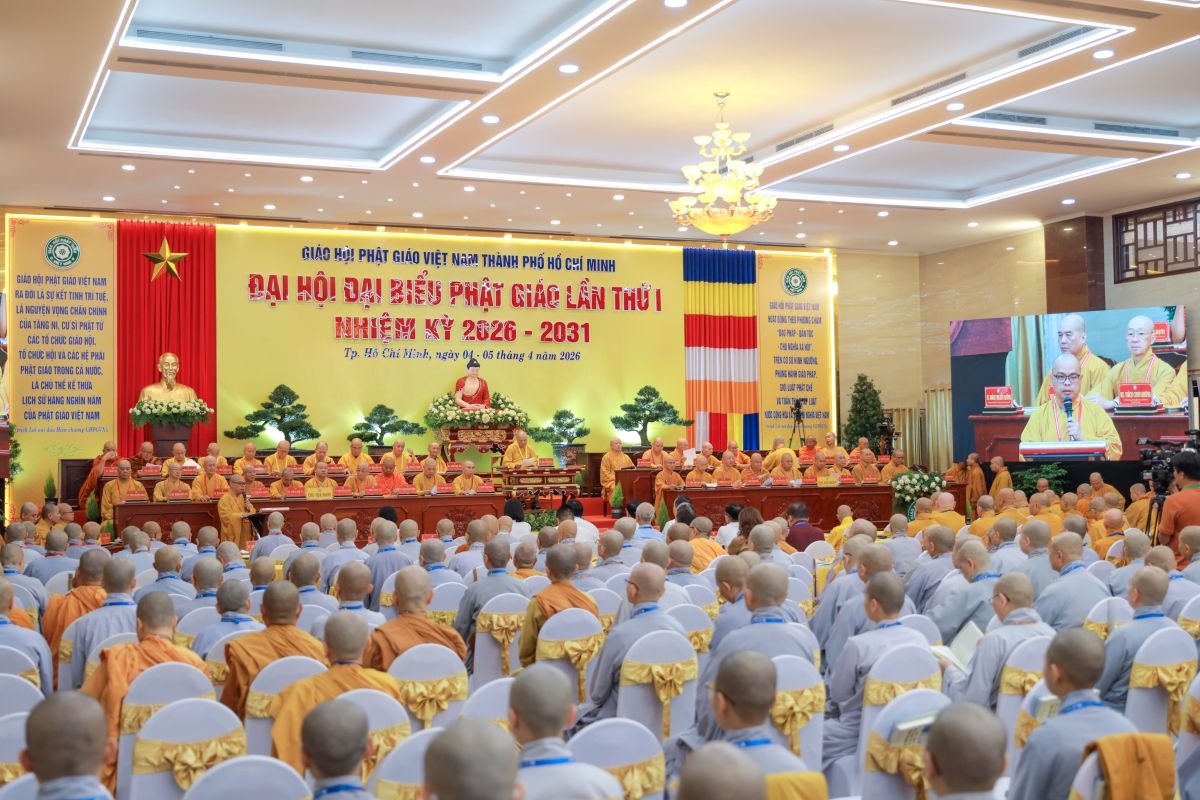 Dai hoi diem cua phat giao ca nuoc khai mac tai tp.hcm hinh anh 1