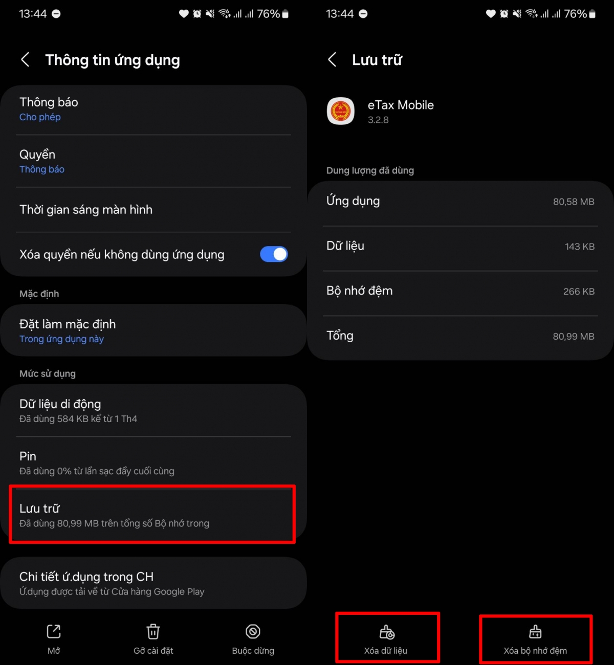 khong dang nhap duoc etax mobile gay gian doan nop thue, khac phuc the nao hinh anh 4