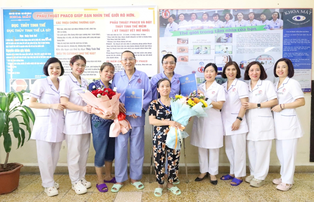 niem vui ngay ra vien cua nhung nguoi benh duoc ghep mo, tang thanh cong hinh anh 3