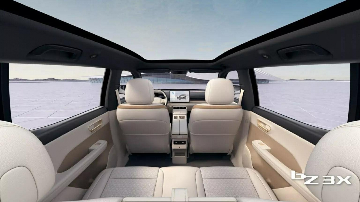 sedan dien toyota bz3 re nhu xe cu, chi tu 370 trieu dong hinh anh 4