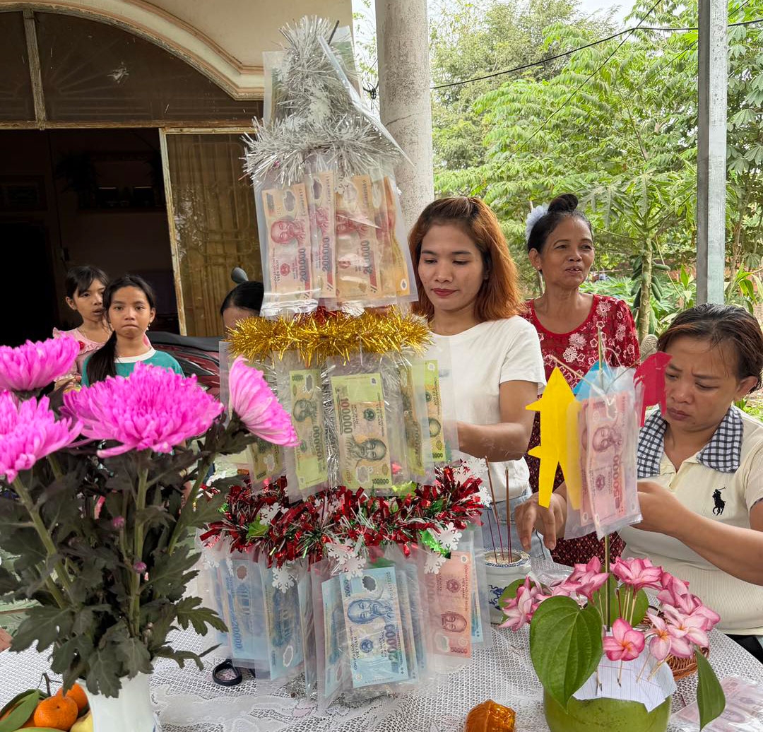ruc ro sac mau chol chnam thmay tai xa dong nguoi khmer o Dong nai hinh anh 3