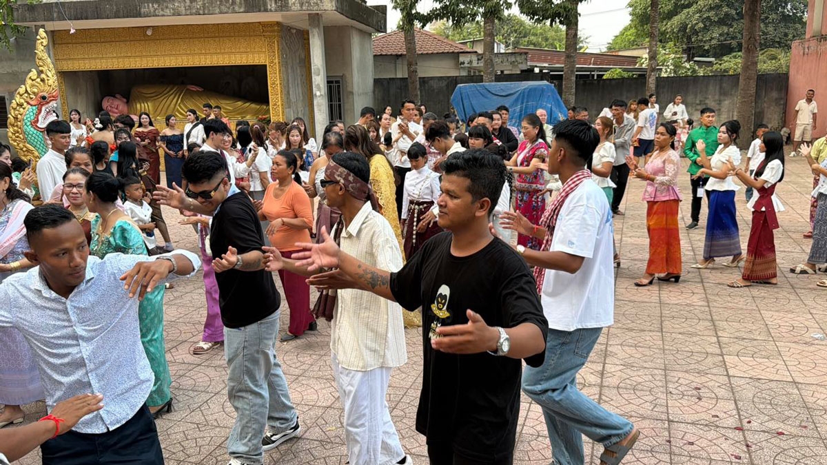 ruc ro sac mau chol chnam thmay tai xa dong nguoi khmer o Dong nai hinh anh 2