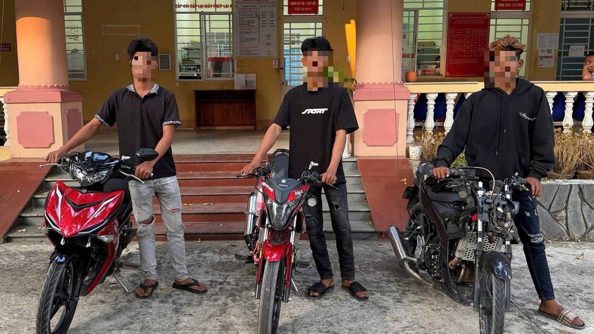 mat phuc, tom gon nhom quai xe chuyen boc dau xe gay nao loan o Dong nai hinh anh 2