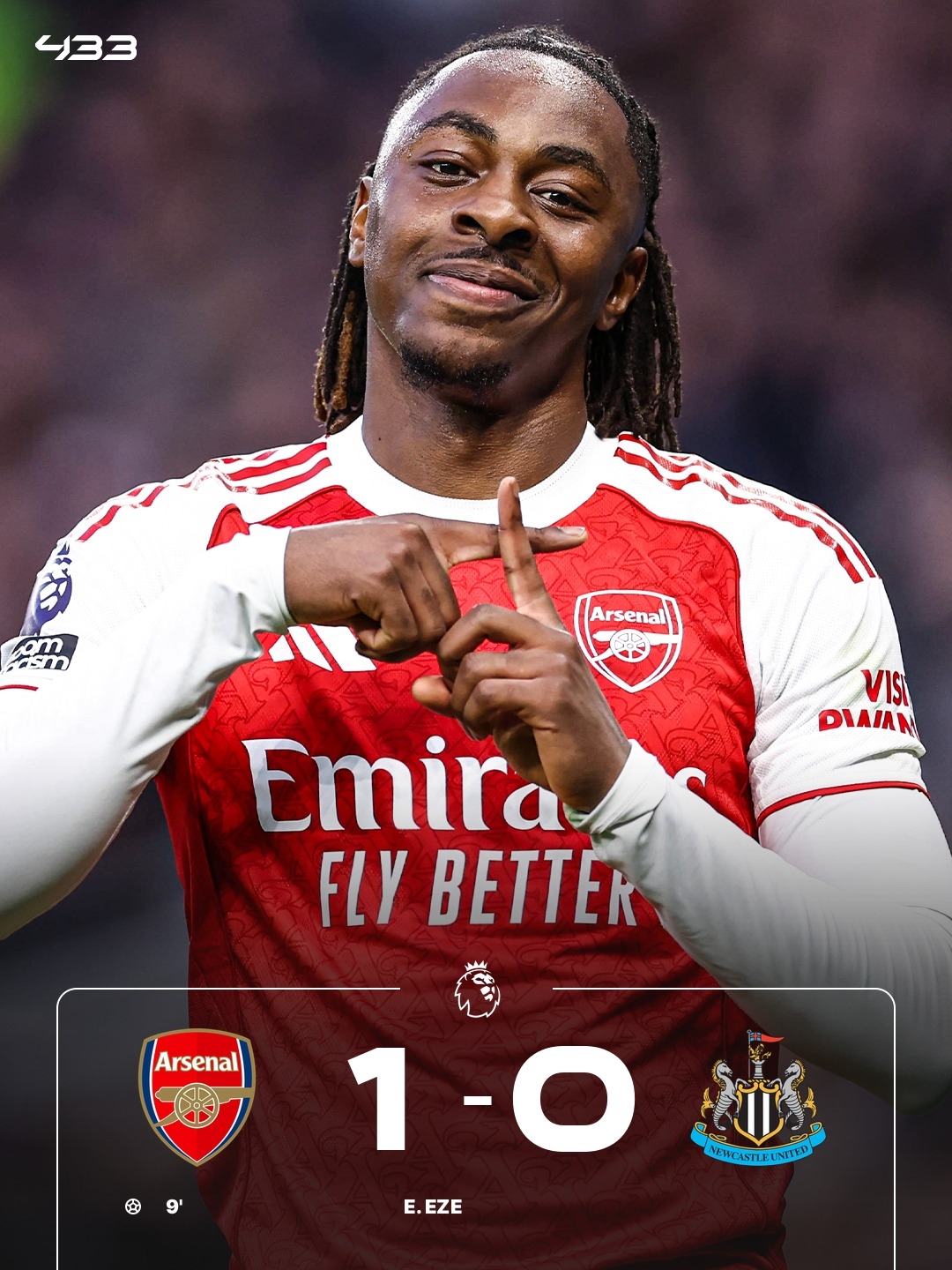 truc tiep arsenal 1-0 newcastle eberechi eze ghi ban dep mat hinh anh 4