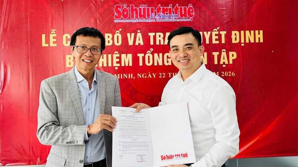 Ông Đinh Quang Tuấn làm Tổng Biên tập Tạp chí điện tử Sở hữu Trí tuệ và Sáng tạo