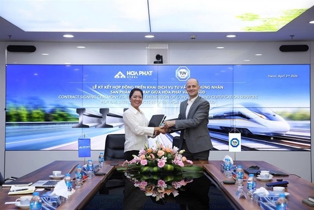 hoa phat partners with t v s d to certify railway rail quality picture 1