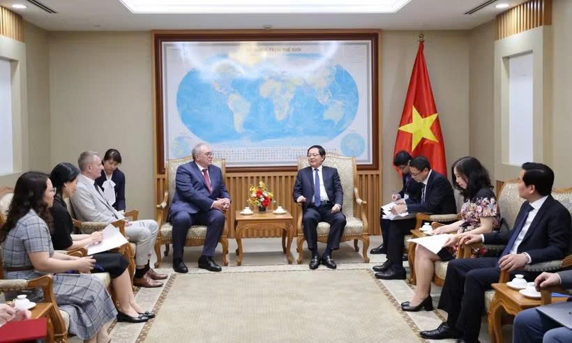 deputy pm, iaea official discuss nuclear power development picture 1