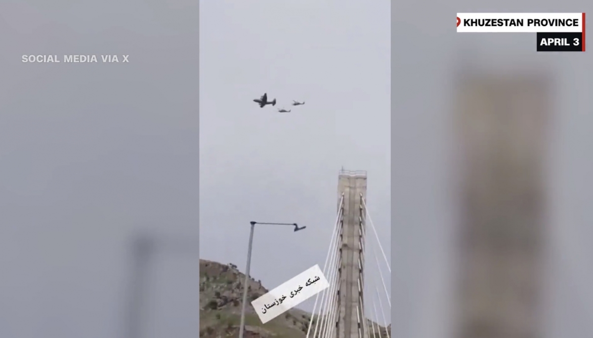 Tiêm kích Mỹ bị bắn rơi trên không phận Iran