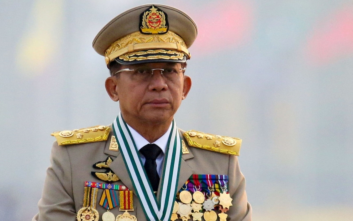 Ong min aung hlaing dac cu tong thong myanmar hinh anh 1