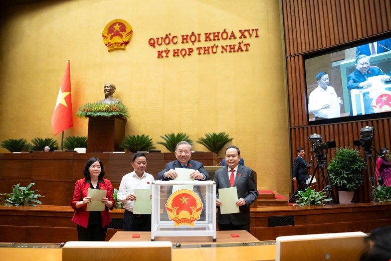 hom nay, quoc hoi bau chu tich nuoc, thu tuong chinh phu nhiem ky moi hinh anh 1