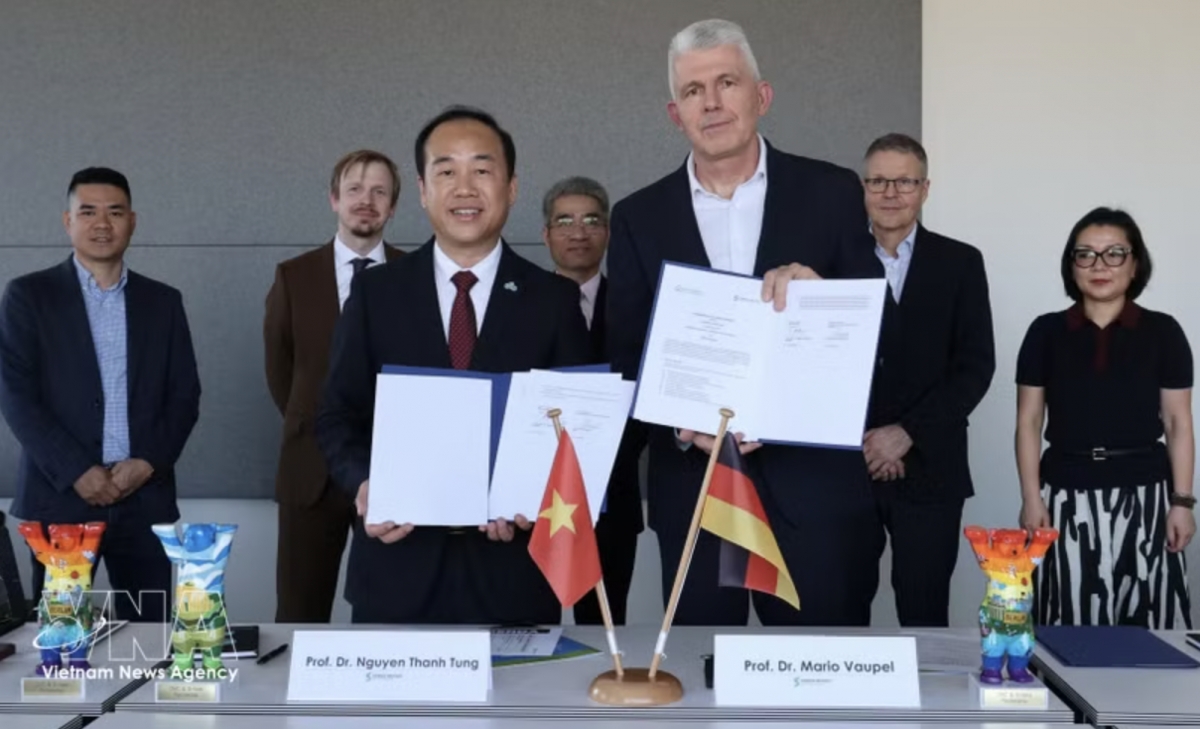 vietnamese, german universities boost high-quality workforce training picture 1