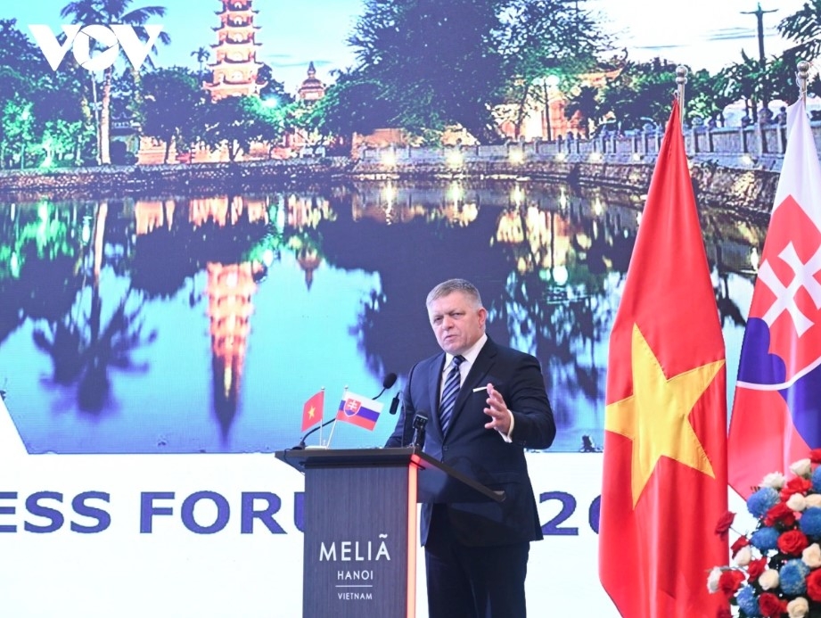 slovak pm pledges investment, visa facilitation at slovakia - vietnam business forum picture 1