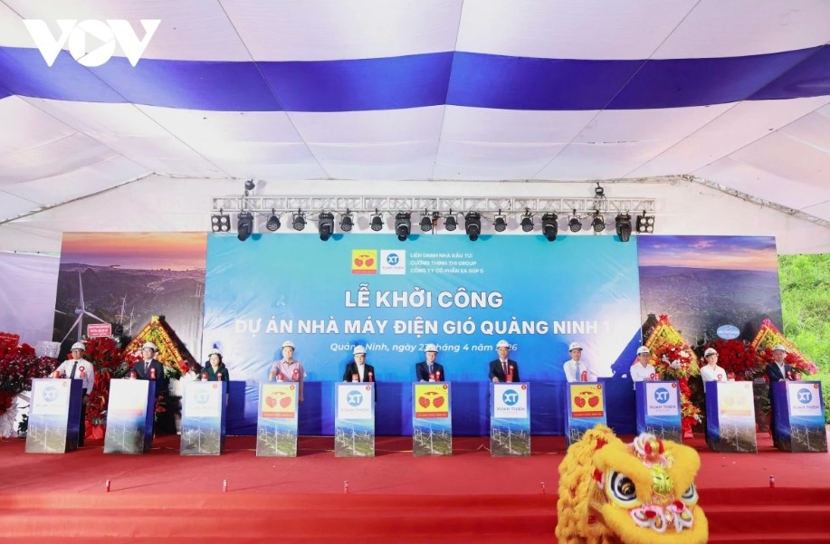 quang ninh breaks ground on first wind power project picture 1