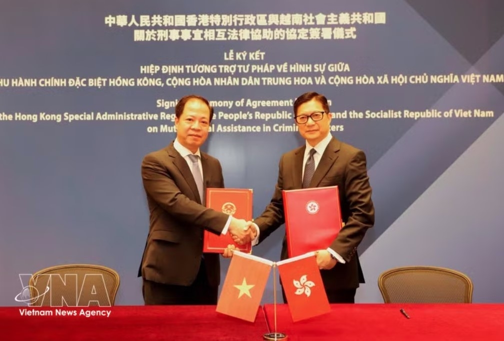 vietnam, hong kong sign mutual legal assistance pact in criminal matters picture 1